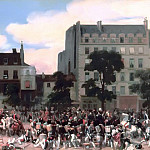Смотр Национальной Гвардии Луи-Филиппом 28 июля 1835 года, Эжен-Луи Лами