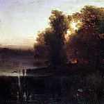 Alexey Kondratievich Savrasov - Evening Landscape. 1861