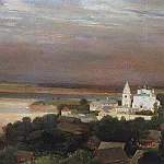 Алексей Кондратьевич Саврасов - Печерский монастырь под Нижним Новгородом 2. 1871