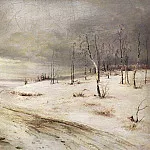 Алексей Кондратьевич Саврасов - Зимняя дорога. 1870-е