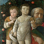 The Holy Family with Saint John, Andrea Mantegna
