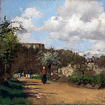 View from Louveciennes, Camille Pissarro