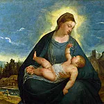 Часть 1 Национальная галерея - Бернардино да Азола - Мадонна с Младенцем