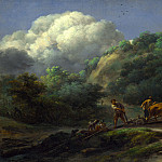 A Man and a Youth ploughing with Oxen, Nicolaes (Claes Pietersz.) Berchem