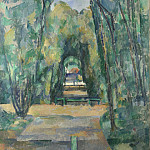 Avenue at Chantilly, Paul Cezanne