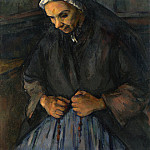 An Old Woman with a Rosary, Paul Cezanne