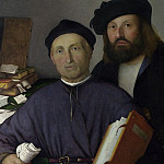 Giovanni Agostino della Torre and his Son, Niccolo, Lorenzo Lotto