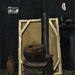 The Stove in the Studio, Paul Cezanne