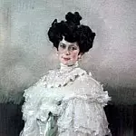 Валентин Александрович Серов - Портрет Е. А. Красильщиковой. 1906