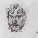 Валентин Александрович Серов - Автопортрет 1. 1887
