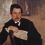 Валентин Александрович Серов - Портрет А. В. Касьянова. 1907