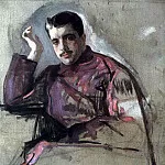 Валентин Александрович Серов - Портрет С. П. Дягилева. 1904
