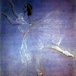 Валентин Александрович Серов - Анна Павлова в балете Сильфиды. 1909