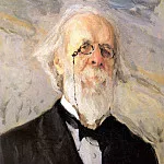 Валентин Александрович Серов - Портрет Д. В. Стасова. 1908