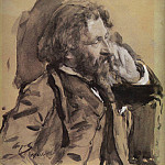 Portrait of Ilya Repin. 1901, Ilya Repin