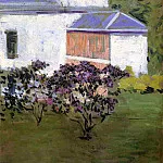 Yerres, Part of the South Facade of the Casin, Gustave Caillebotte
