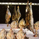 Display of Chickens and Game Birds, Gustave Caillebotte