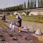 The Gardeners, Gustave Caillebotte