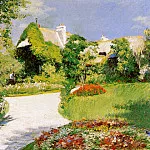 Farmers house in Trouville, Gustave Caillebotte