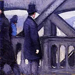 The Pont de Europe , Gustave Caillebotte