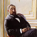 Portrait of Jules Richemont, Gustave Caillebotte