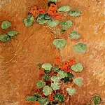 Nasturtiums, Gustave Caillebotte