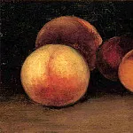 Peaches, Nectarines and Apricots, Gustave Caillebotte