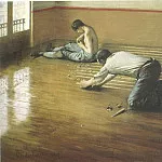The Floor Scrapers, Gustave Caillebotte