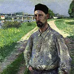 Portrait of Eugene Lamy, Gustave Caillebotte