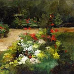Garden, Gustave Caillebotte