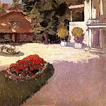 Garden at Yerres, Gustave Caillebotte