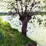 Willow on the Banks of the Seine, Gustave Caillebotte