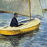 The Yellow Boat, Gustave Caillebotte