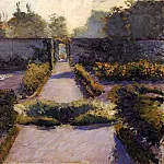 The Kitchen Garden Yerres, Gustave Caillebotte