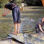 Bathers, Gustave Caillebotte