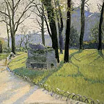 The Parc Monceau, Gustave Caillebotte