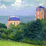 Villas at Villers-sur-Mer, Gustave Caillebotte