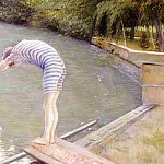 Bathers, Banks of the Yerres, Gustave Caillebotte