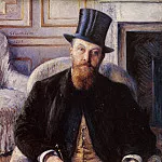 Portrait of Jules Dubois, Gustave Caillebotte