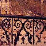 A Balcony in Paris, Gustave Caillebotte