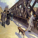 The Pont du Europe, Gustave Caillebotte