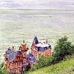 Villas at Trouville, Gustave Caillebotte