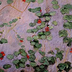 Nasturtiums, Gustave Caillebotte