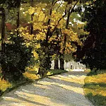Yerres, Path Through the Woods in the Park, Gustave Caillebotte