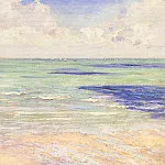 Seascape, Regatta at Villers, Gustave Caillebotte