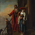 Metropolitan Museum: part 1 - Nicolaes Maes - Abraham Dismissing Hagar and Ishmael