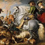 Metropolitan Museum: part 1 - Peter Paul Rubens and Workshop - Wolf and Fox Hunt