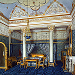 Виды залов Зимнего дворца. Спальня императрицы Александры Федоровны, Эдвард Мэтью Уорд