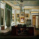 Виды залов Зимнего дворца. Кабинет императора Александра II, Эдвард Мэтью Уорд