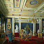 Мариинский дворец в Санкт-Петербурге. Синяя гостиная, Эдвард Мэтью Уорд